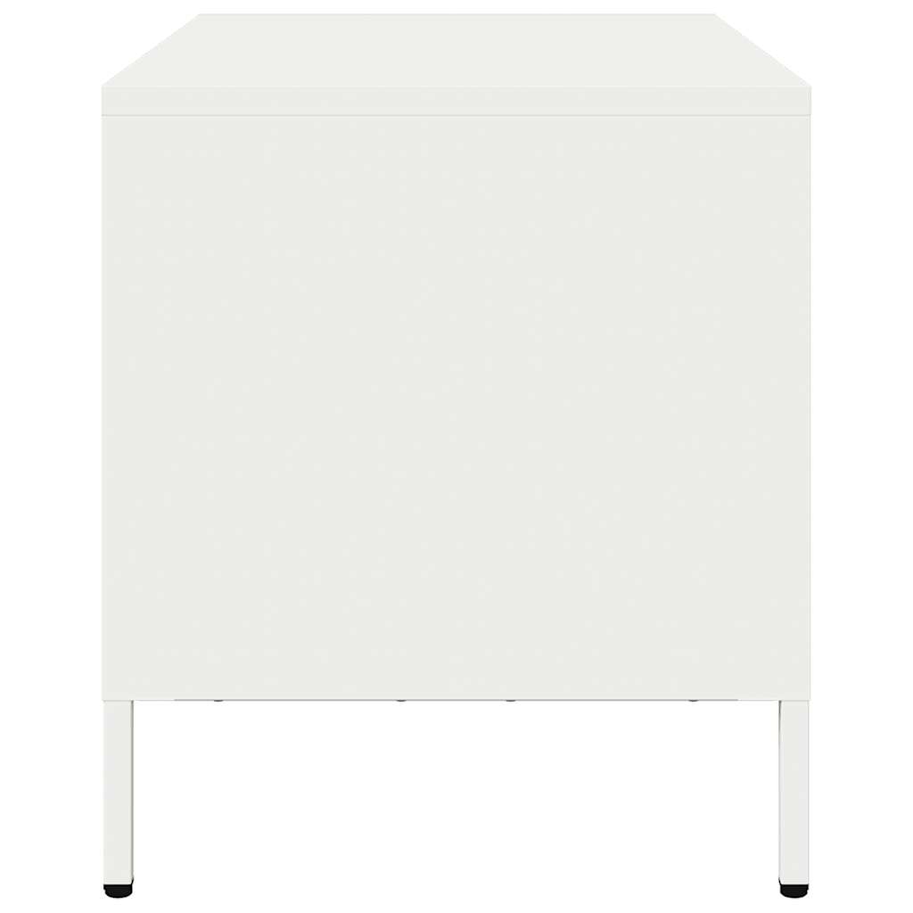 Dulap TV, alb, 68x39x43,5 cm, oțel laminat la rece GartenMobel Dekor