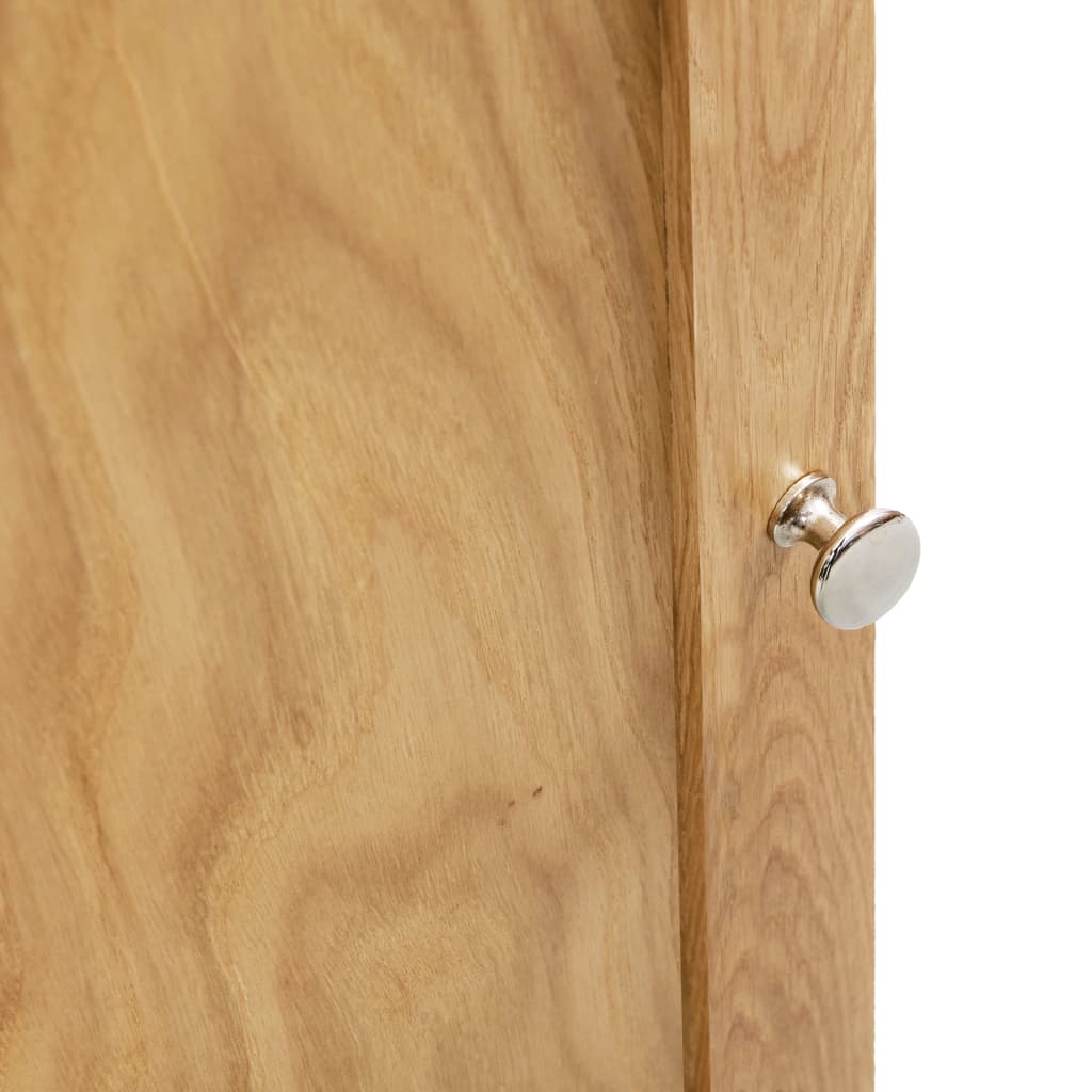 Dulap de colț, 59 x 36 x 180 cm, lemn masiv de stejar GartenMobel Dekor