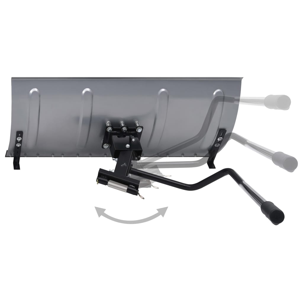 Plug de zăpadă pentru mașina tuns iarbă cu adaptor, 100 cm GartenMobel Dekor