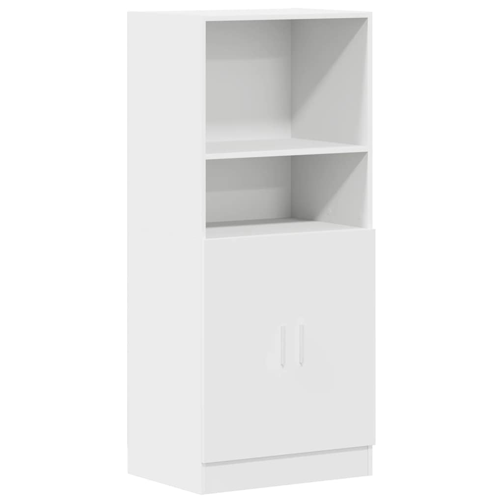 Set dulap de bucătărie din 3 piese Lemn prelucrat alb GartenMobel Dekor