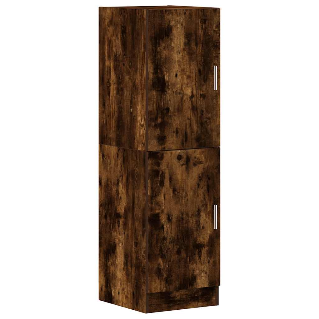 Set dulap de bucătărie din 3 piese din lemn de stejar afumat GartenMobel Dekor