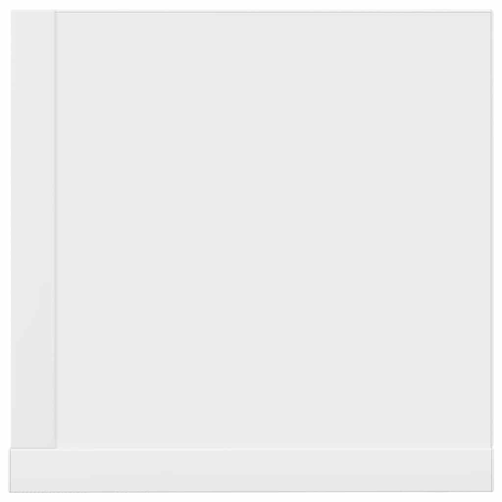 Rafturi de perete, 2 buc., alb, 75x16,5x16,5 cm, lemn prelucrat GartenMobel Dekor