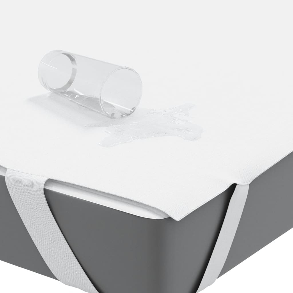 Protecție de saltea, alb, 100x220 cm, impermeabilă GartenMobel Dekor