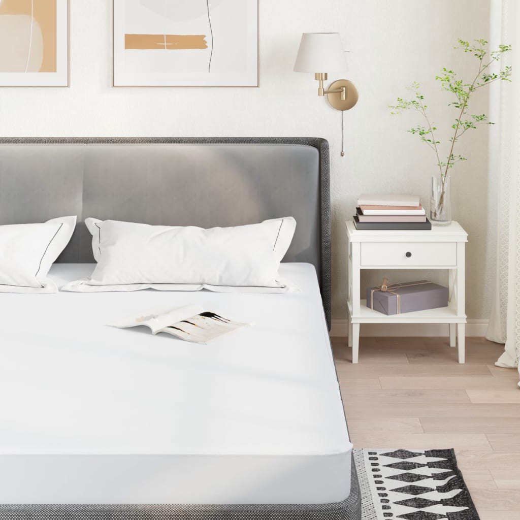 Protecție de saltea, alb, 140x190 cm, impermeabilă GartenMobel Dekor