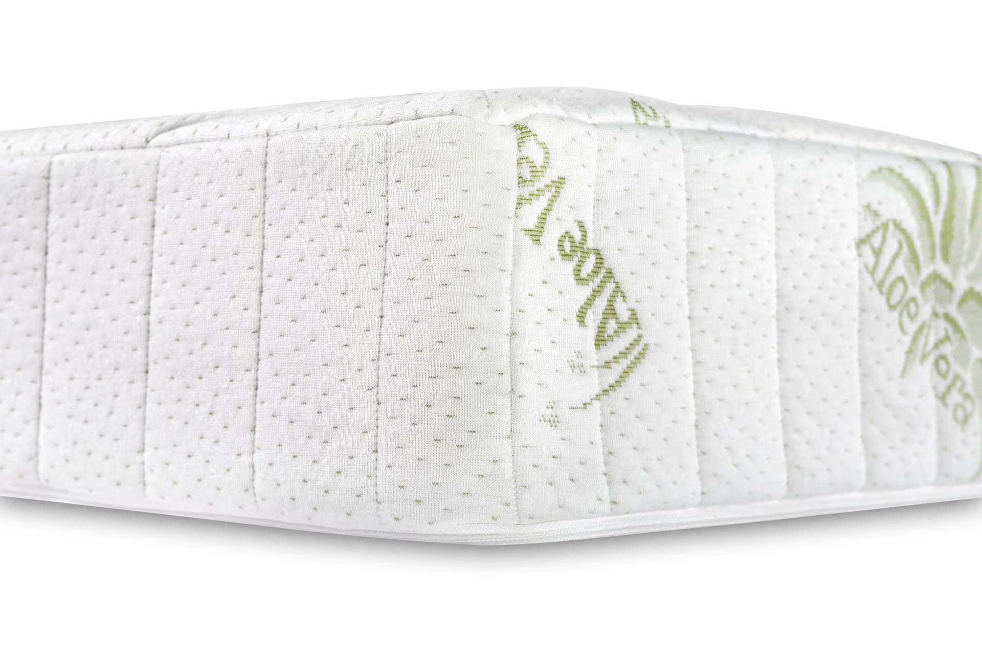 Saltea cu spumă poliuretanică Somnart FermiMax Aloe Vera 90x200, înălțime 15 cm, anatomică, husă lavabilă și detașabilă cu fermoar, fermitate ridicată Relax KipRoom