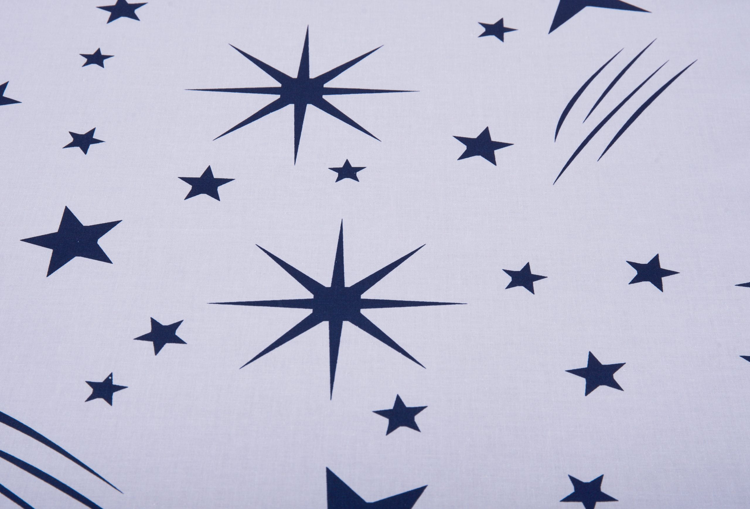 Saltea cu spumă poliuretanică Somnart Ortopedică 70x140, înălțime 10 cm, pentru bebeluși și copii, husă impermeabilă, fermitate medie, model stars Relax KipRoom