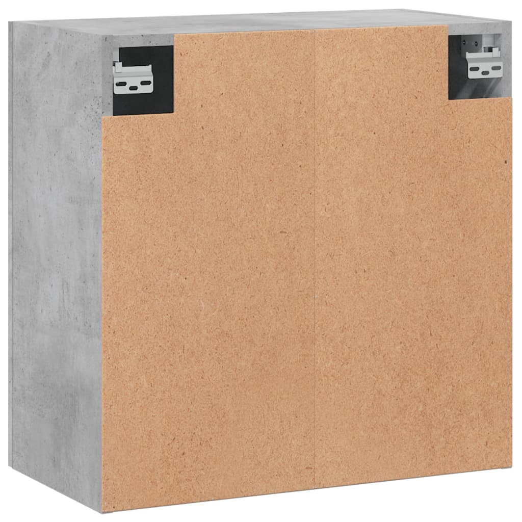 Dulap de perete, gri beton, 60x31x60 cm, lemn compozit GartenMobel Dekor