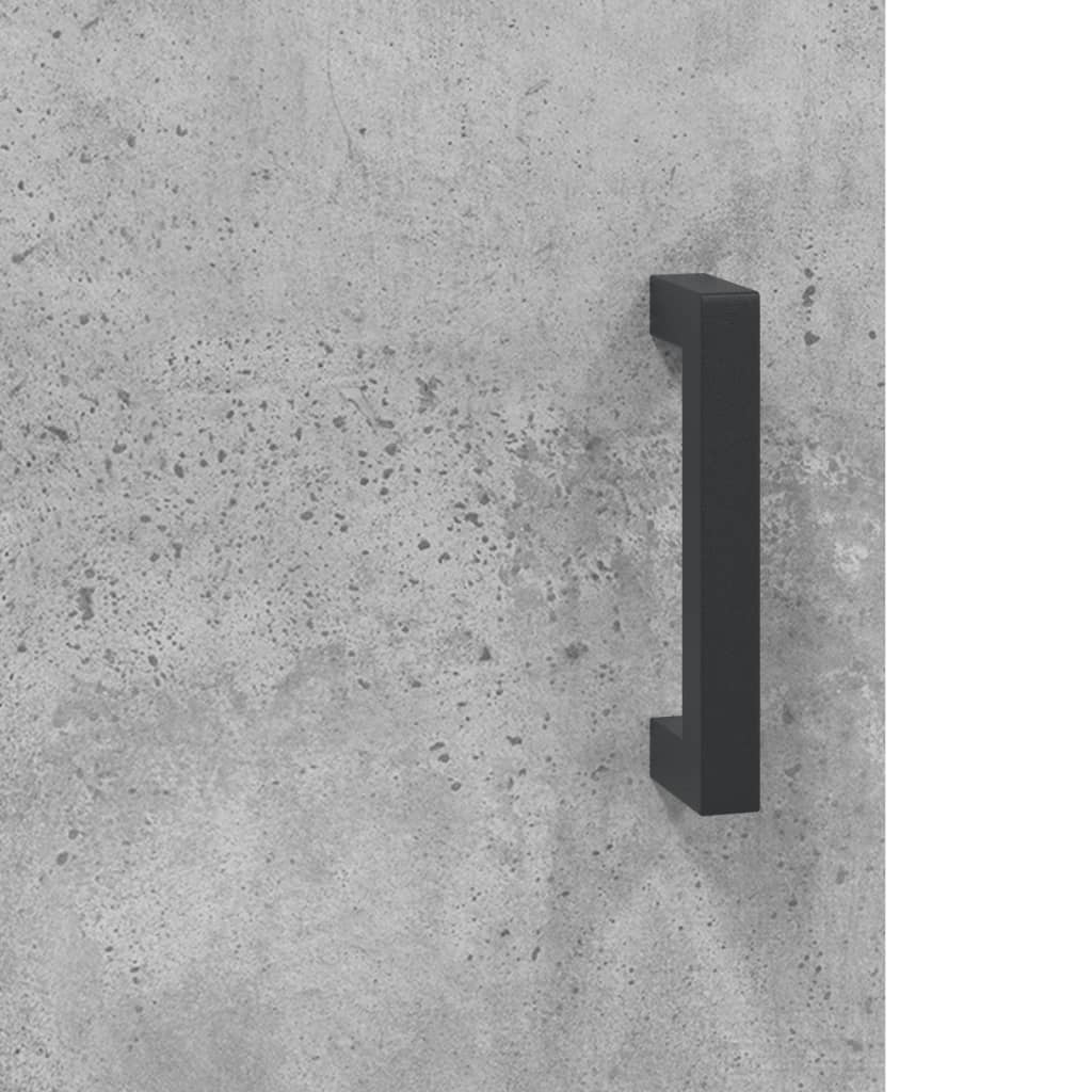 Dulap de perete, gri beton, 60x31x60 cm, lemn compozit GartenMobel Dekor