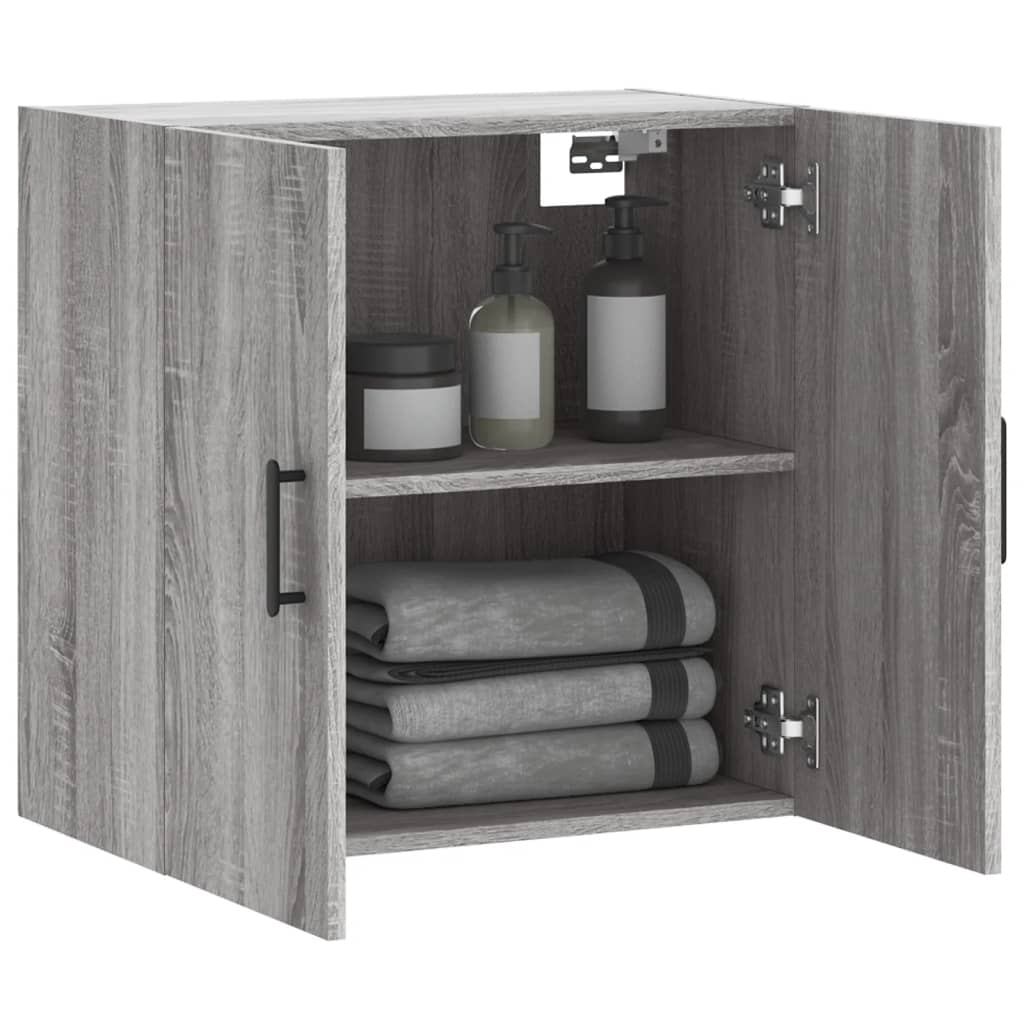 Dulap de perete, gri sonoma, 60x31x60 cm, lemn compozit GartenMobel Dekor