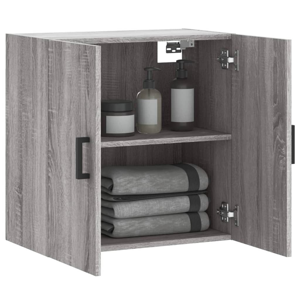 Dulap de perete, gri sonoma, 60x31x60 cm, lemn compozit GartenMobel Dekor