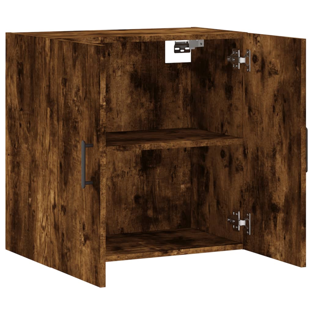 Dulap de perete, stejar fumuriu, 60x31x60 cm, lemn compozit GartenMobel Dekor