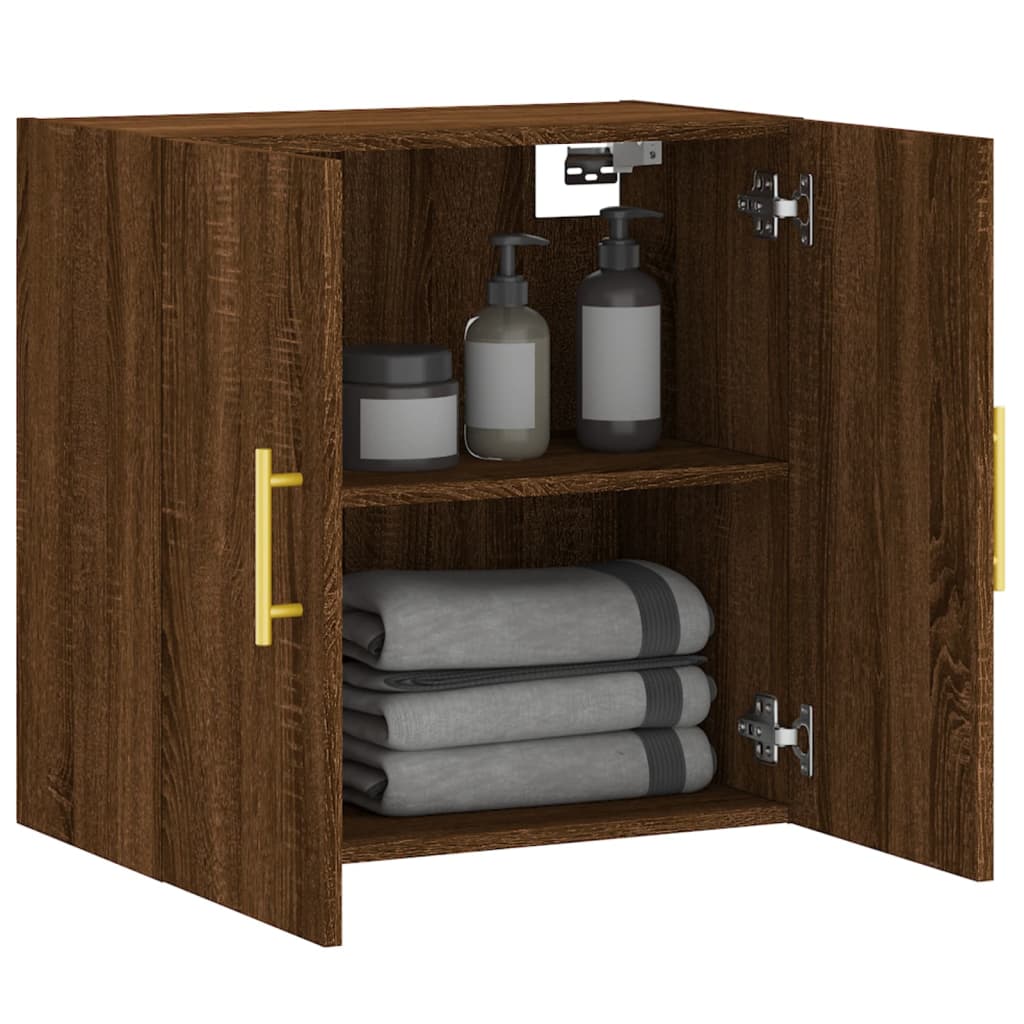 Dulap de perete, stejar maro, 60x31x60 cm, lemn compozit GartenMobel Dekor