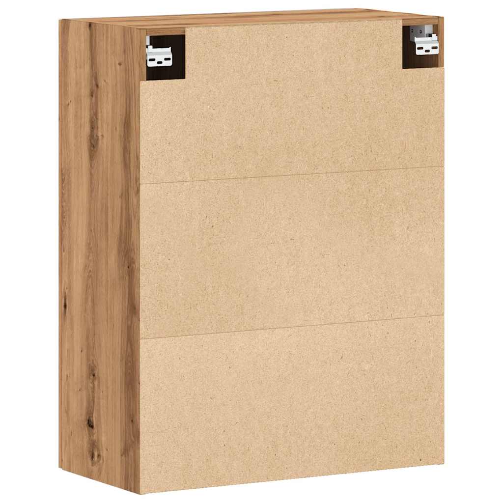 Dulap de perete, Stejar artizanal, 60x31x70 cm, lemn compozit GartenMobel Dekor
