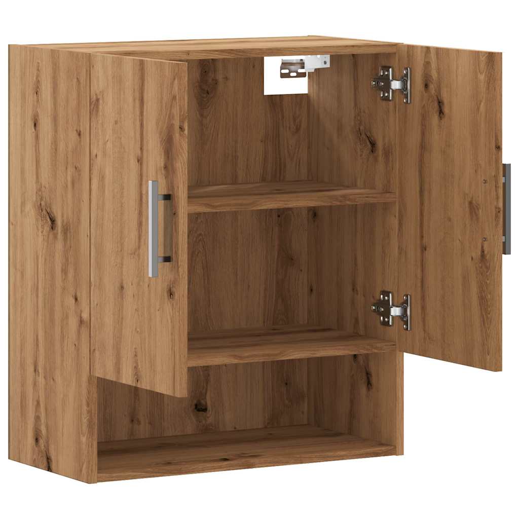 Dulap de perete, Stejar artizanal, 60x31x70 cm, lemn compozit GartenMobel Dekor