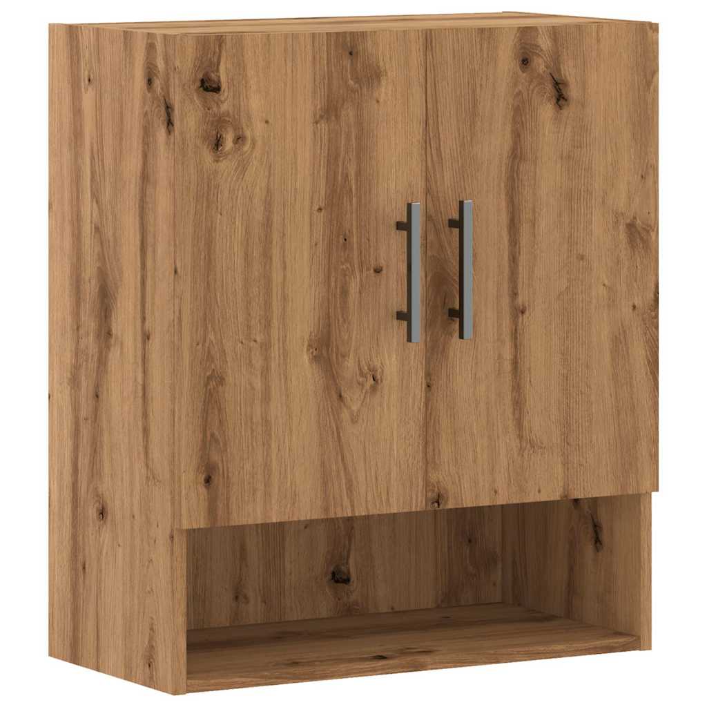 Dulap de perete, Stejar artizanal, 60x31x70 cm, lemn compozit GartenMobel Dekor