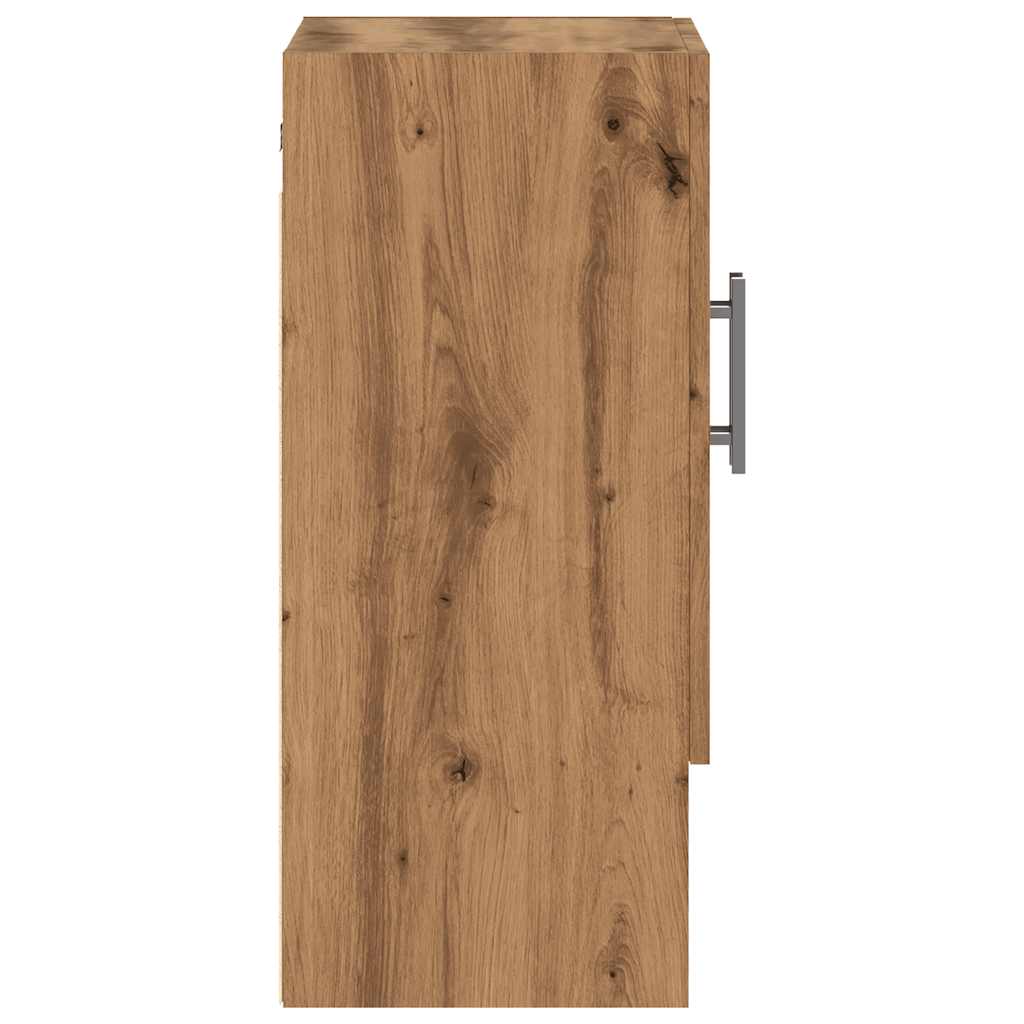 Dulap de perete, Stejar artizanal, 60x31x70 cm, lemn compozit GartenMobel Dekor