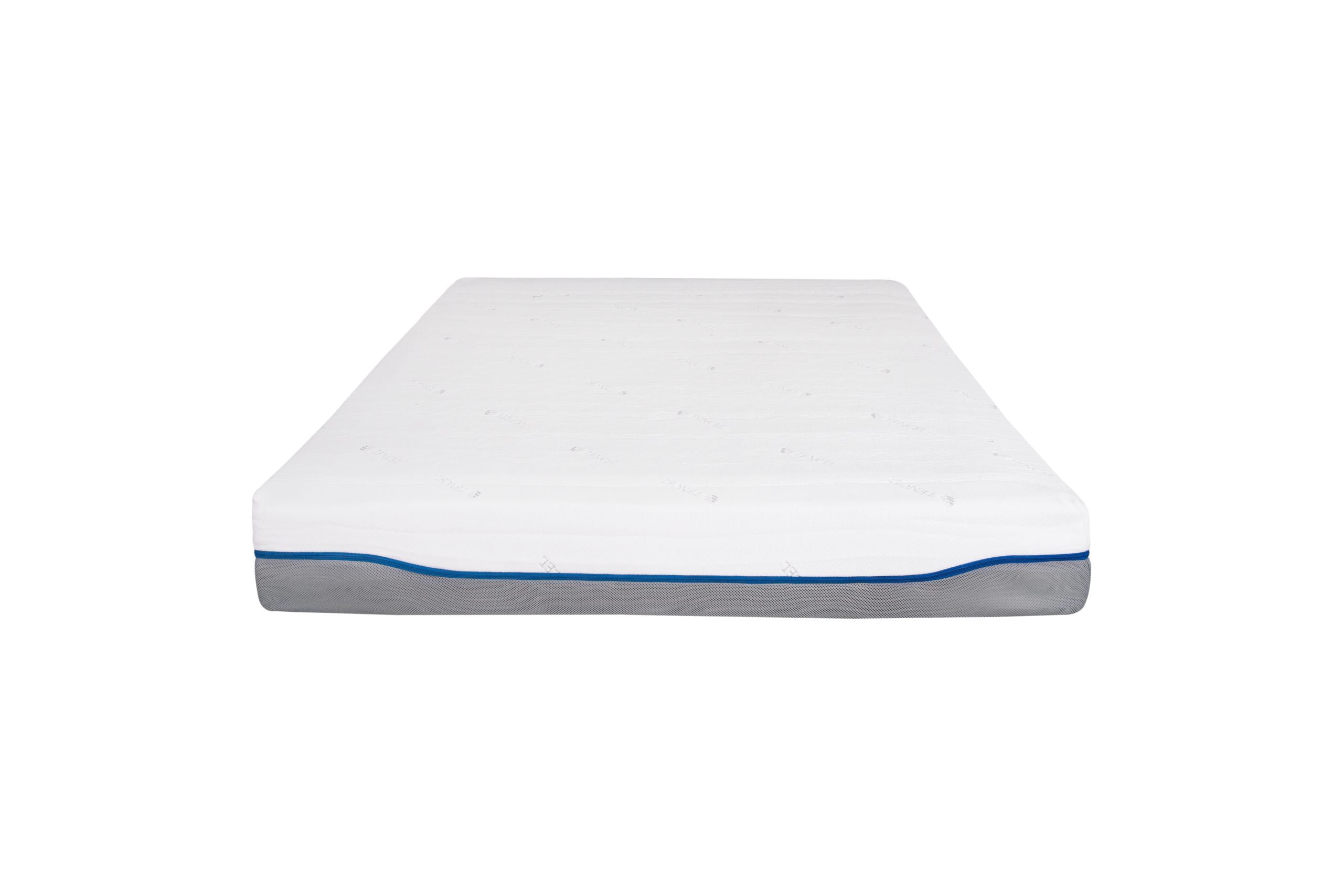 Saltea cu memorie și arcuri individuale Domine Tencel Ultra Pocket Multilayer 140x190, înălțime 24 cm, husă detașabilă, fermitate medie Relax KipRoom