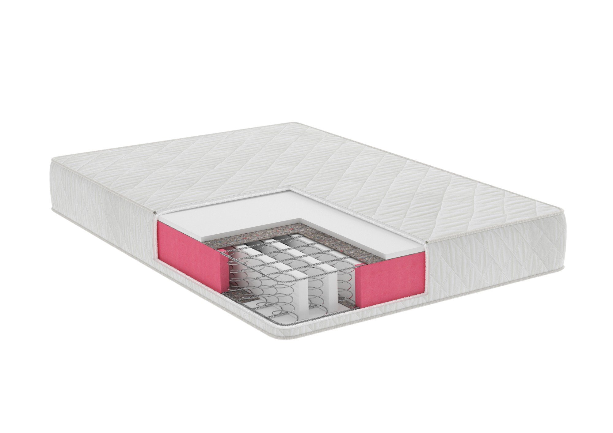 Saltea cu arcuri SomnART DORMA 120x190, înălțime 20 cm, ortopedică, husă matlasată, duritate medie Relax KipRoom