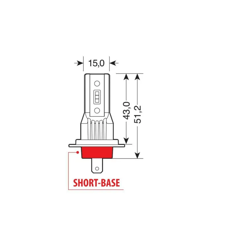 Bec Halo Led Serie 11 Quick-Fit H7 15W PX26d 12/24V 2buc Garage AutoRide