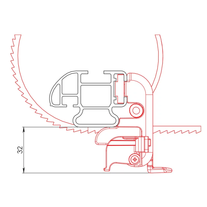 Curele din cauciuc U-5 pentru fixare scara pe bara portbagaj Nordrive Kargo si Kargo-Plus 2buc Garage AutoRide