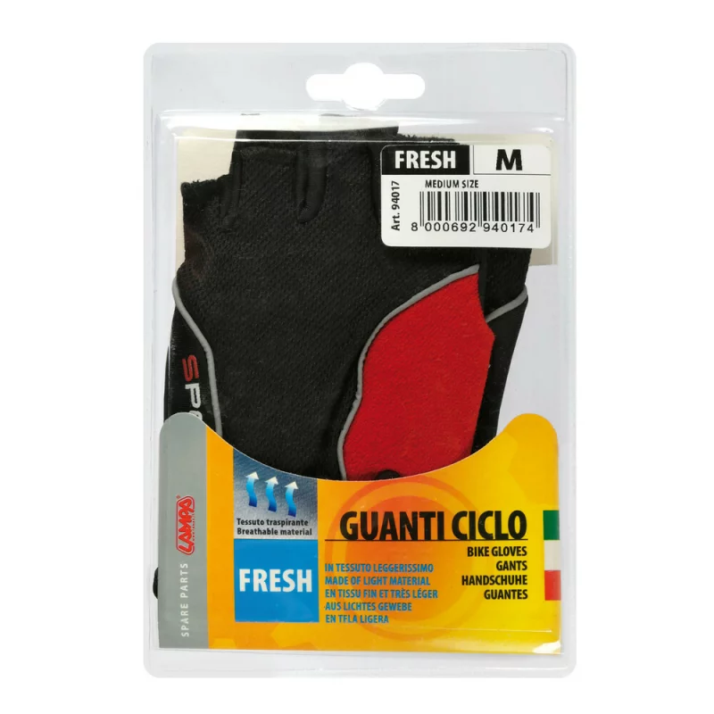 Manusi ciclism Specialist Fresh - M - Negru/Rosu Garage AutoRide