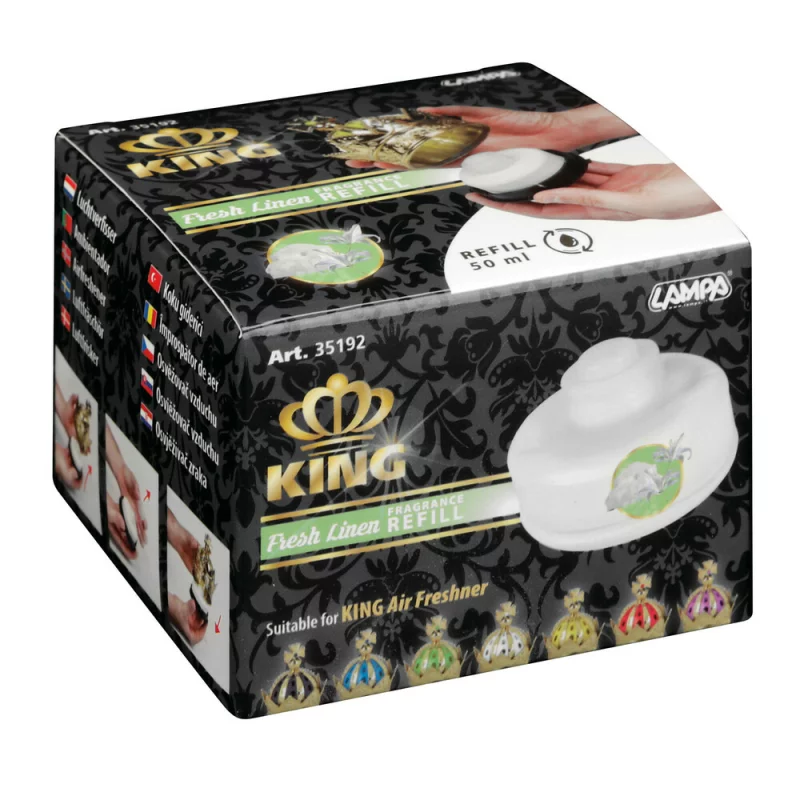 Odorizant King rezerva 50ml - Lenjerie proaspata Garage AutoRide