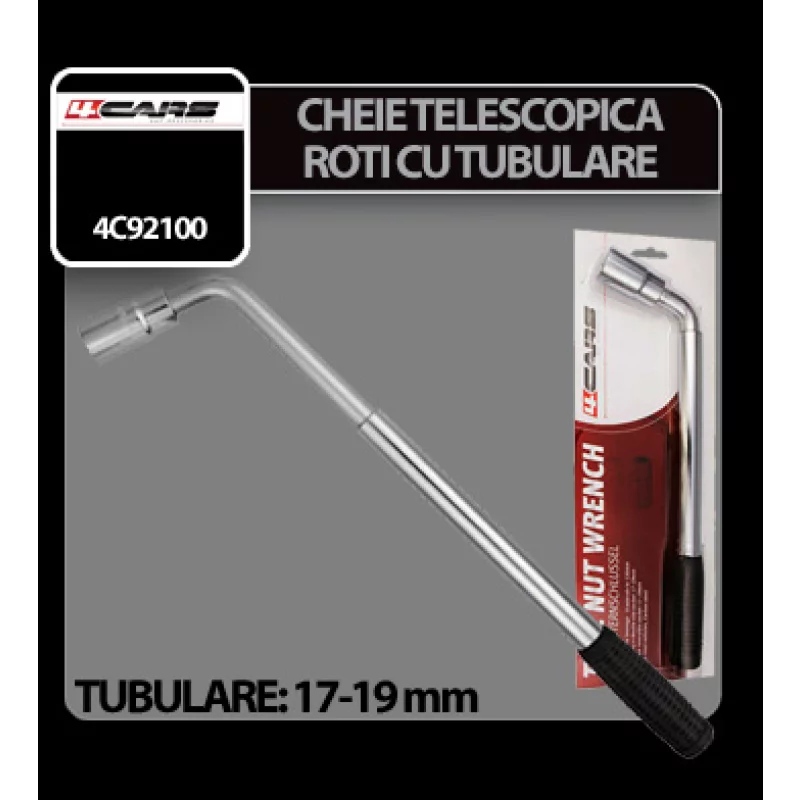 Cheie telescopica pentru roti cu tubulare 17-19mm 4Cars Garage AutoRide