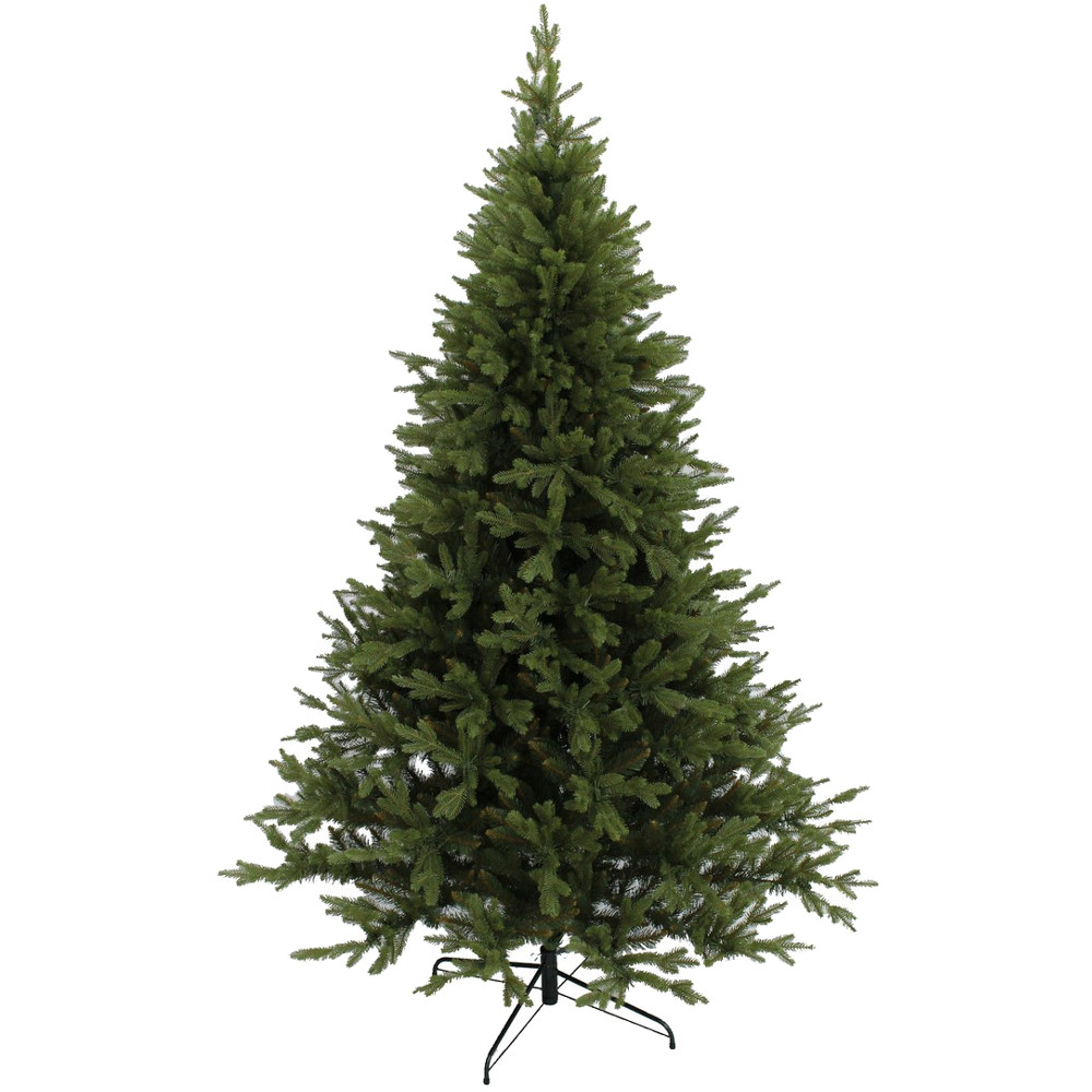 Brad Artificial de Craciun cu Ace 3D PE Nordmann Verde 230cm