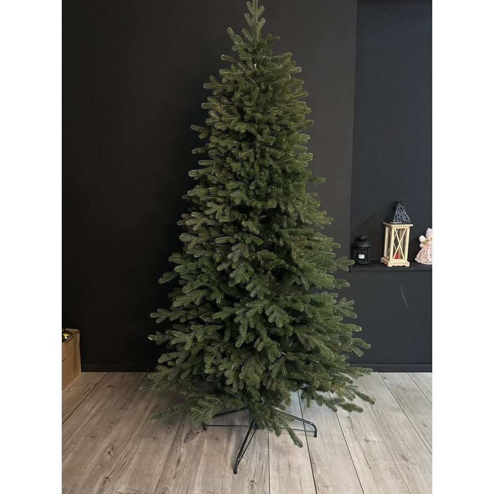 Brad Artificial de Craciun cu Ace 3D PE Nordmann Verde 230cm