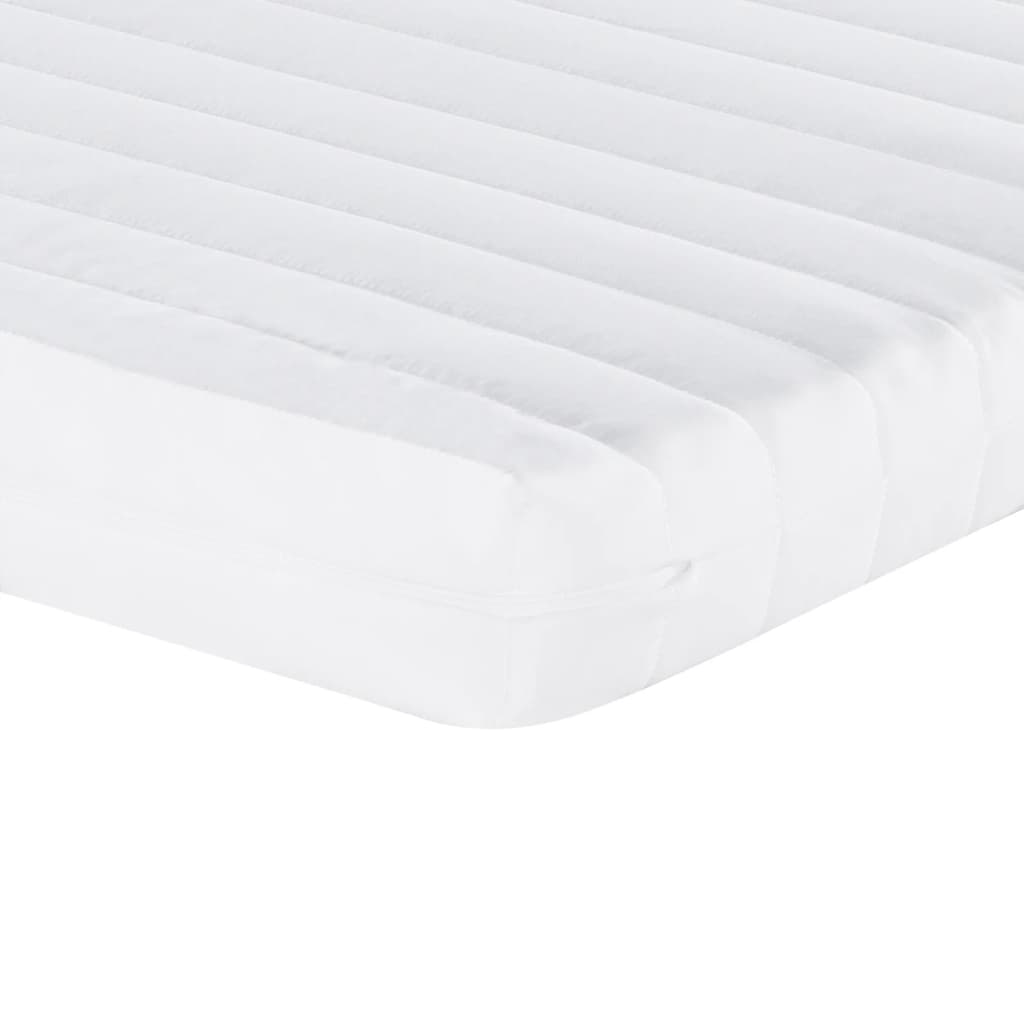 Pat de zi cu extensie și saltele, gri deschis 90x200 cm textil GartenMobel Dekor