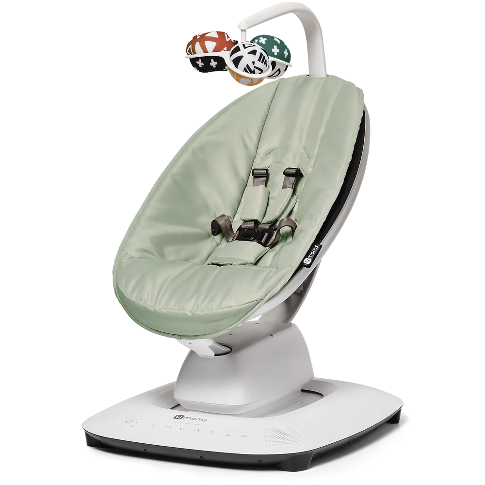 Fotoliu Balansoar Bebelusi 4MOMS MamaRoo 5.0 SAGE GreatGoods Plaything