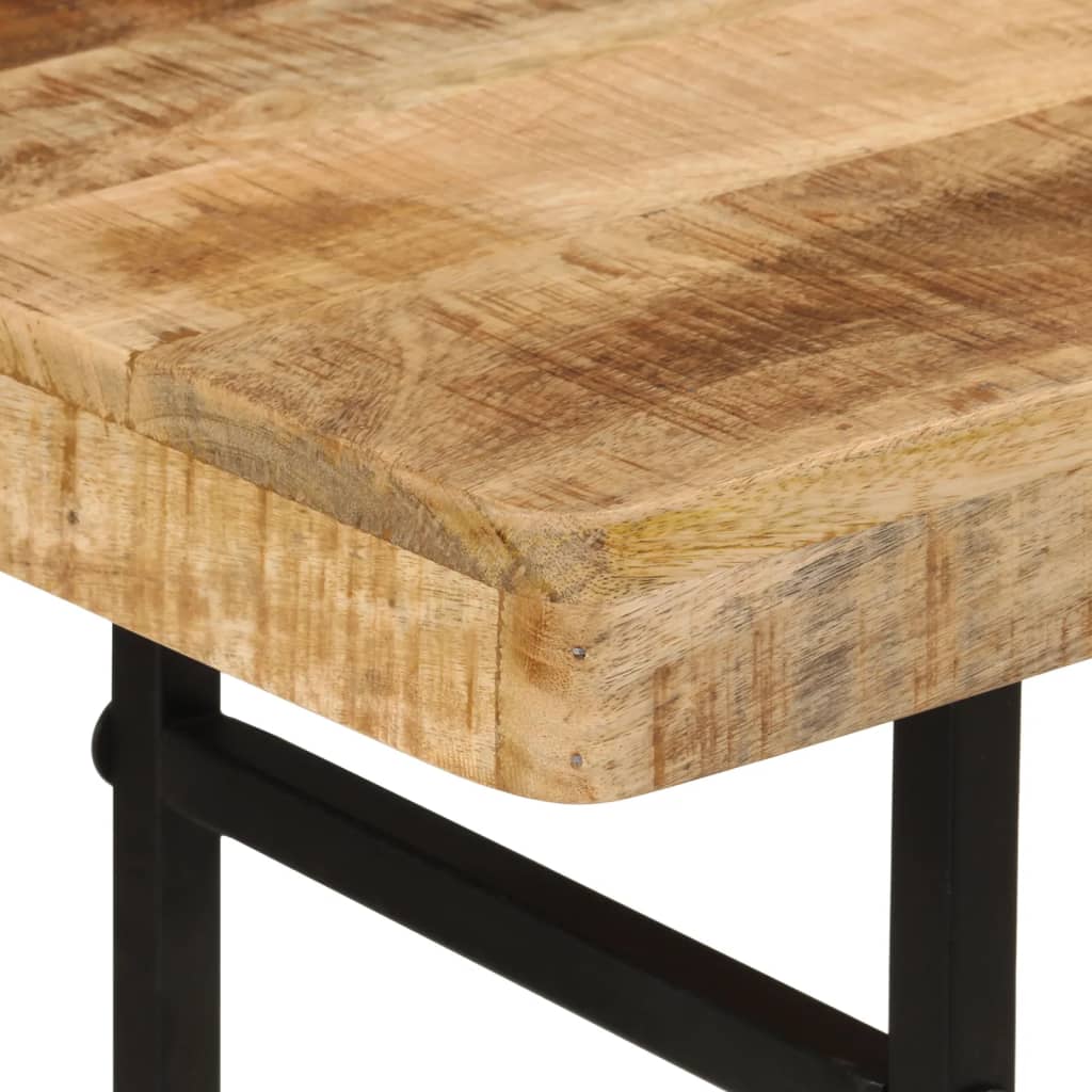 Consolă 112x36x76 cm din lemn masiv de mango și fier GartenMobel Dekor