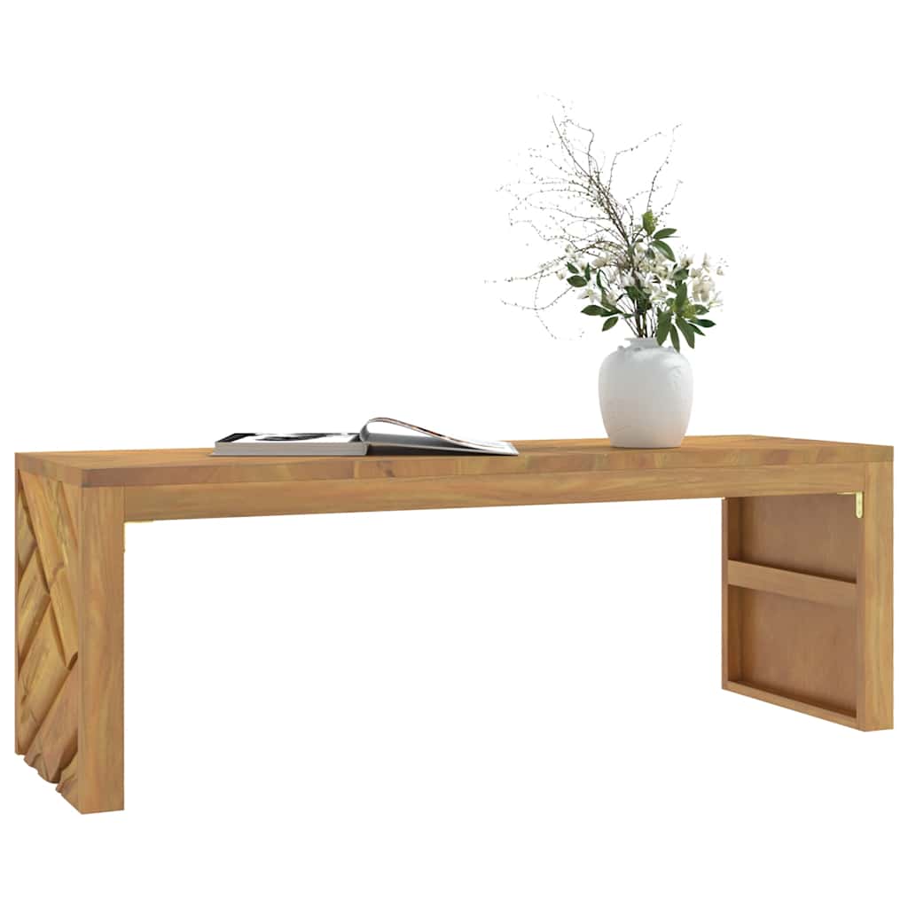 Masuta de cafea 110x35x38 cm din lemn masiv de tec GartenMobel Dekor