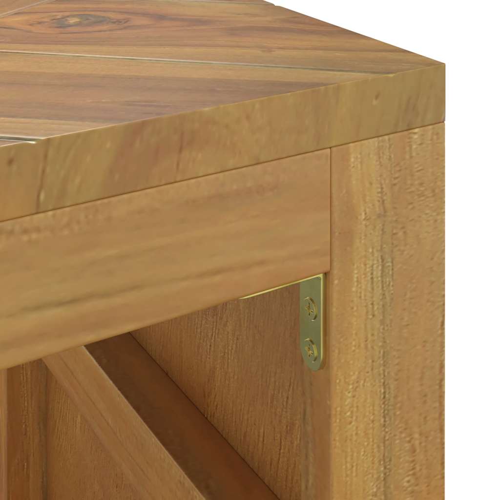Masuta de cafea 110x35x38 cm din lemn masiv de tec GartenMobel Dekor