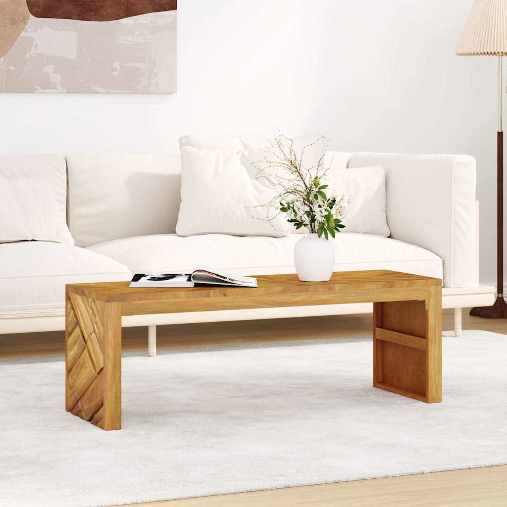 Masuta de cafea 110x35x38 cm din lemn masiv de tec GartenMobel Dekor