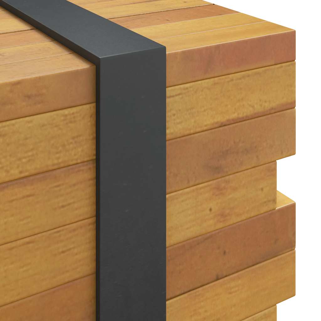 Masuta de cafea 110x45x35 cm din lemn masiv de tec GartenMobel Dekor