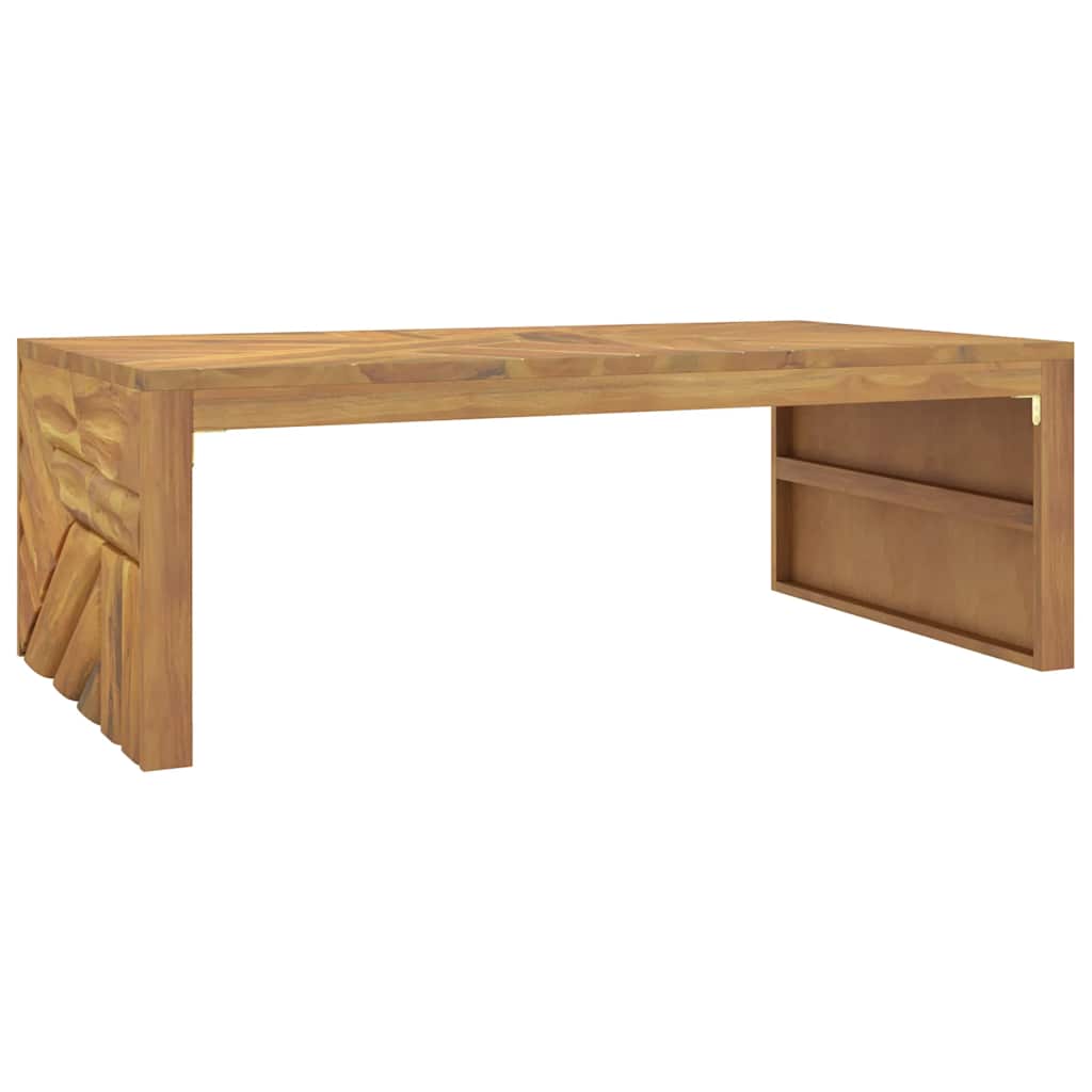 Masuta de cafea 110x60x38 cm din lemn masiv de tec GartenMobel Dekor