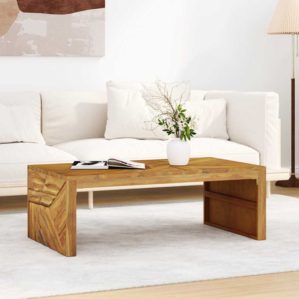Masuta de cafea 110x60x38 cm din lemn masiv de tec GartenMobel Dekor