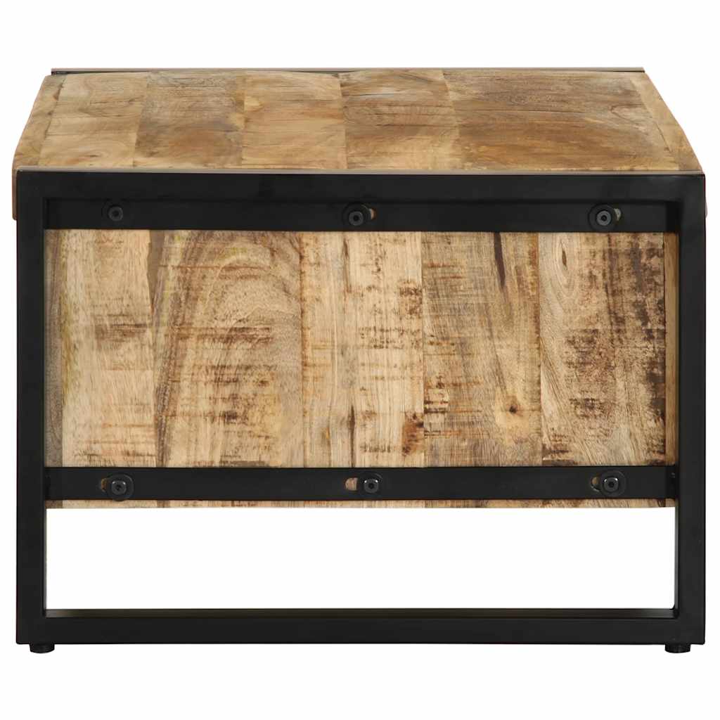 Măsuță de cafea, 90x50x36 cm, lemn masiv de mango brut GartenMobel Dekor