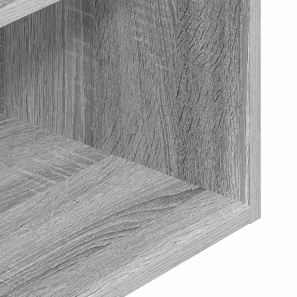 Noptiera cu sertar Gri Sonoma 35x34x66,5 cm GartenMobel Dekor