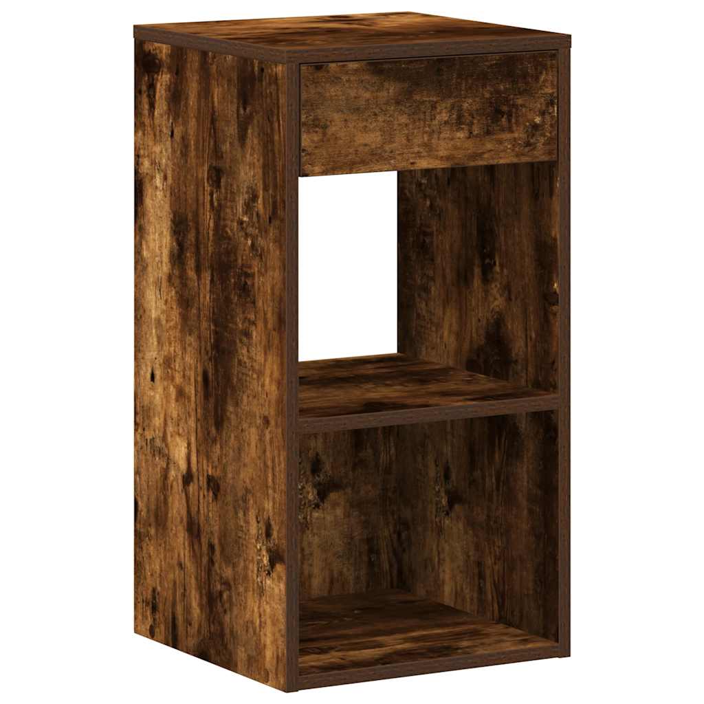 Noptiera cu sertar stejar afumat 35x34x66,5 cm GartenMobel Dekor