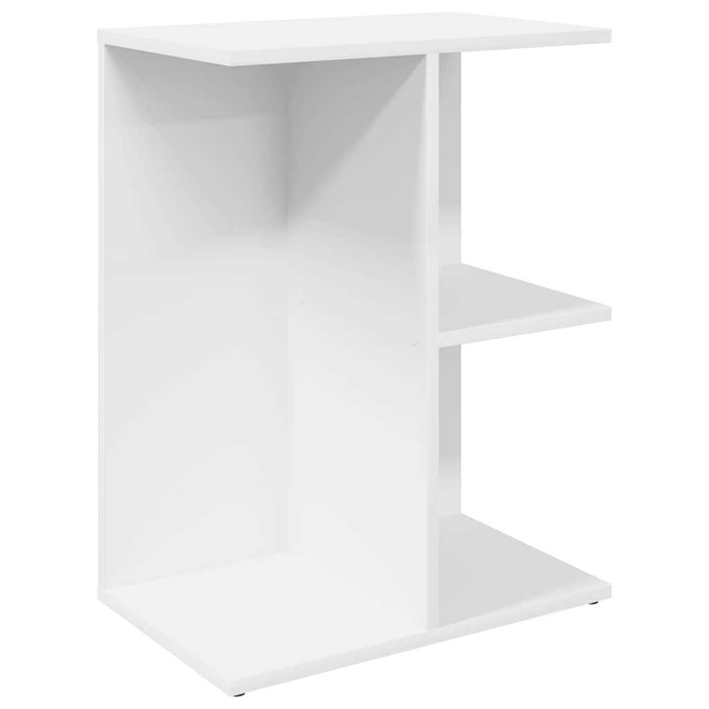Noptiere 2 buc Alb 46,5x29x61 cm Lemn prelucrat GartenMobel Dekor