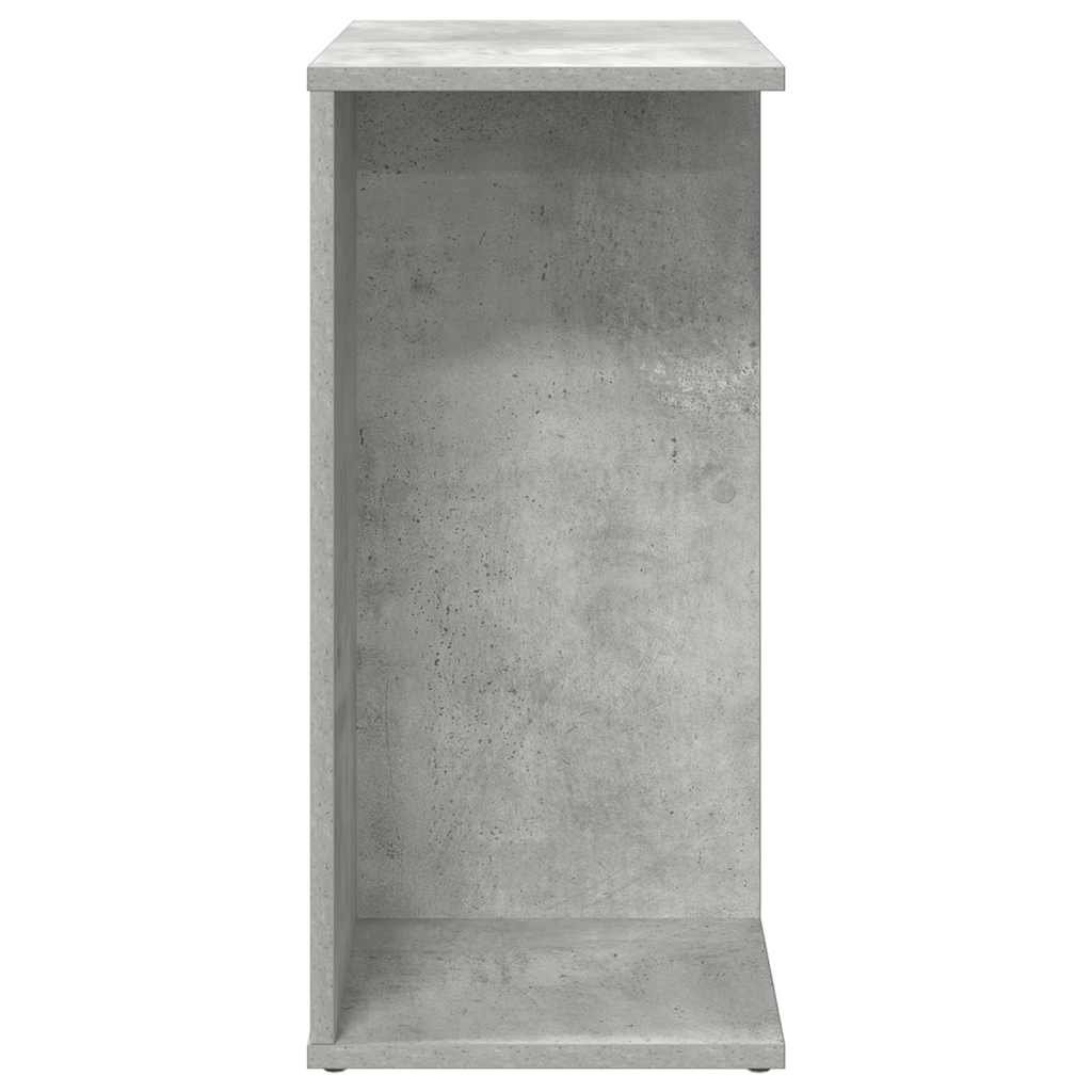 Noptiere 2 buc Beton Gri 46,5x29x61 cm Lemn prelucrat GartenMobel Dekor