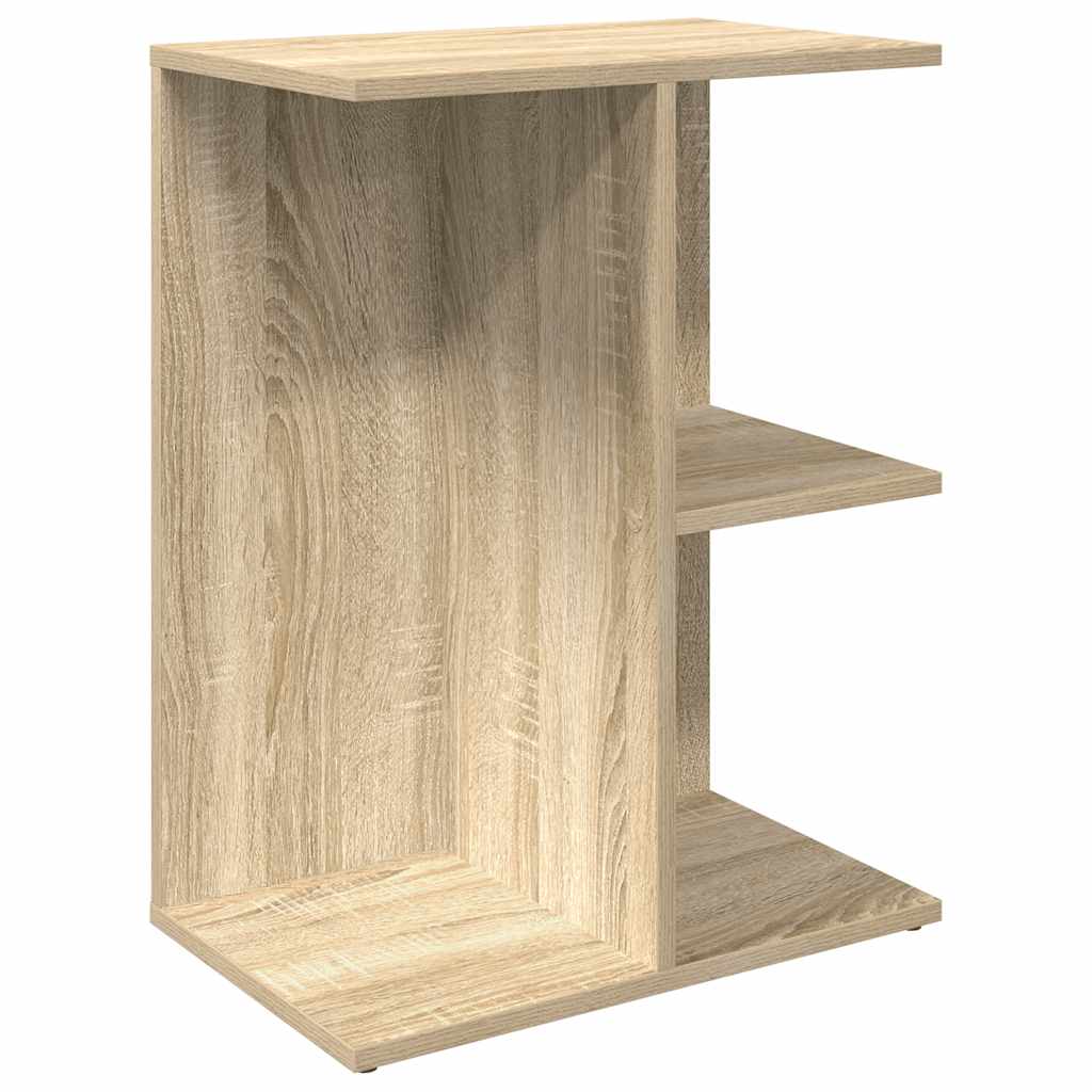 Noptiere 2 buc Stejar Sonoma 46,5x29x61 cm Lemn prelucrat GartenMobel Dekor