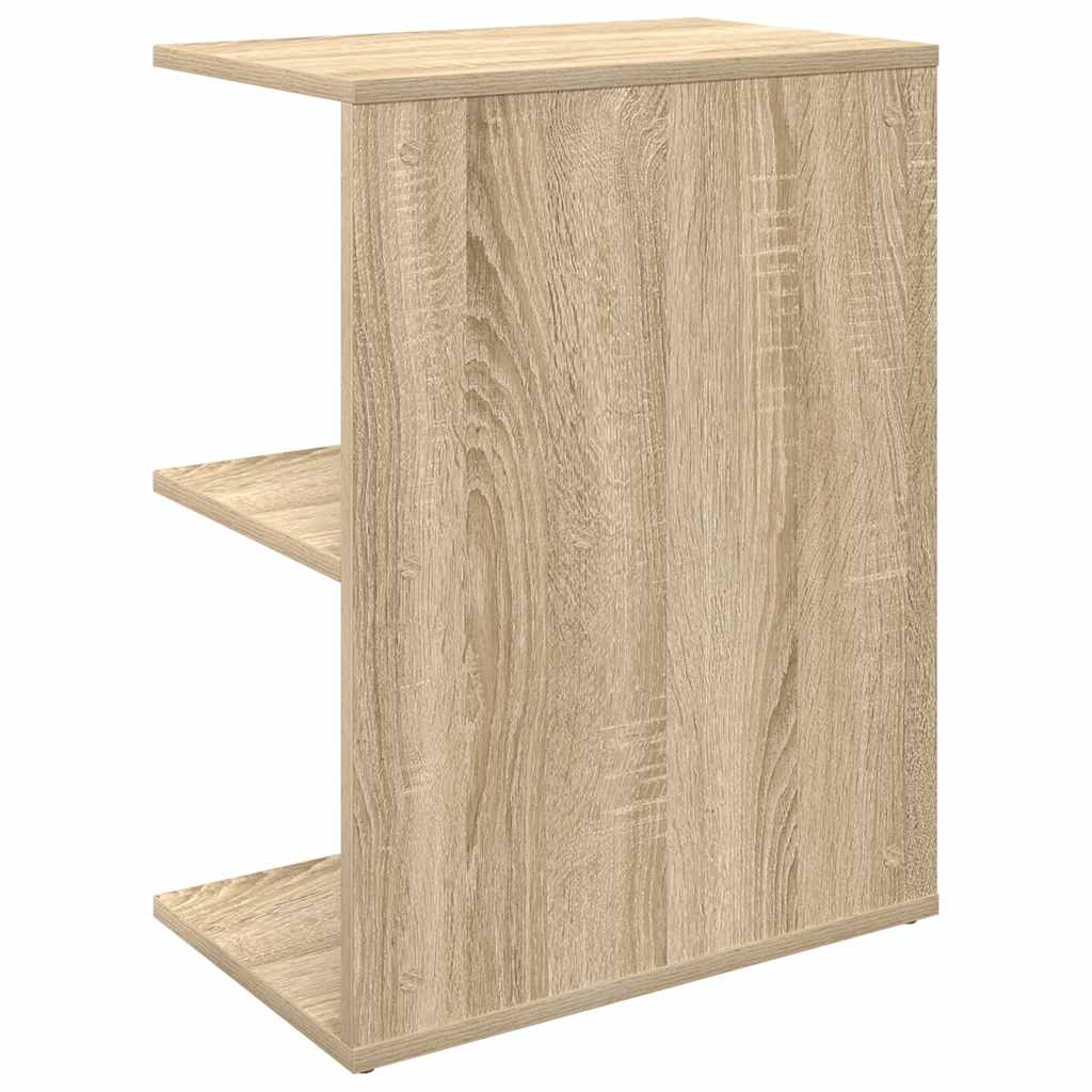 Noptiere 2 buc Stejar Sonoma 46,5x29x61 cm Lemn prelucrat GartenMobel Dekor