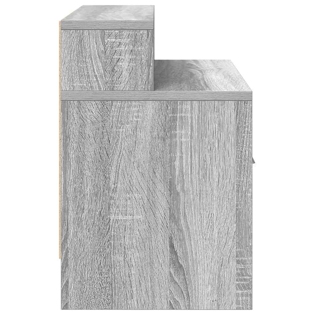 Noptiere cu sertar 2 buc Gri Sonoma 51x31x47 cm GartenMobel Dekor