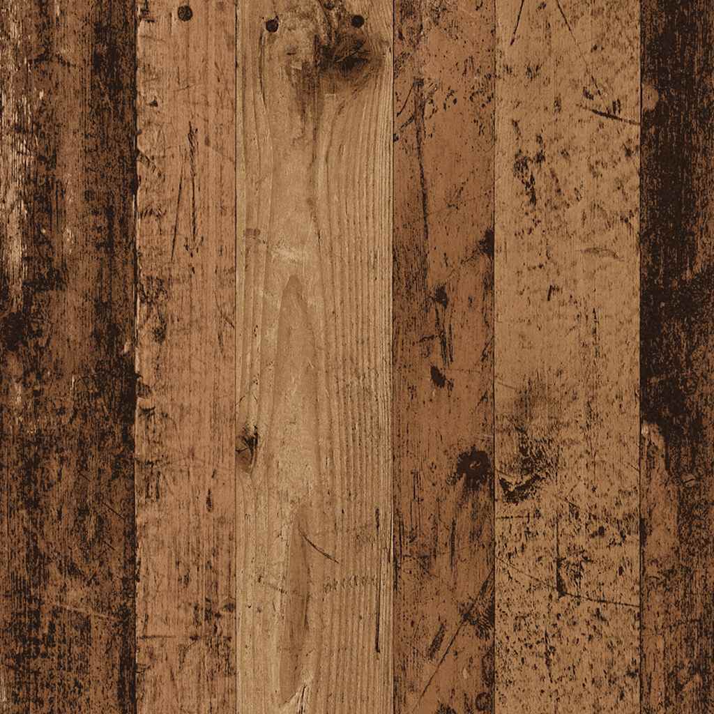 Noptiere cu sertar 2 buc lemn vechi 35x34x66,5 cm GartenMobel Dekor