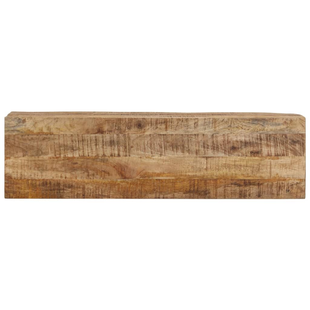 Masă consolă, 110x30x75 cm, lemn masiv de mango brut și fier GartenMobel Dekor