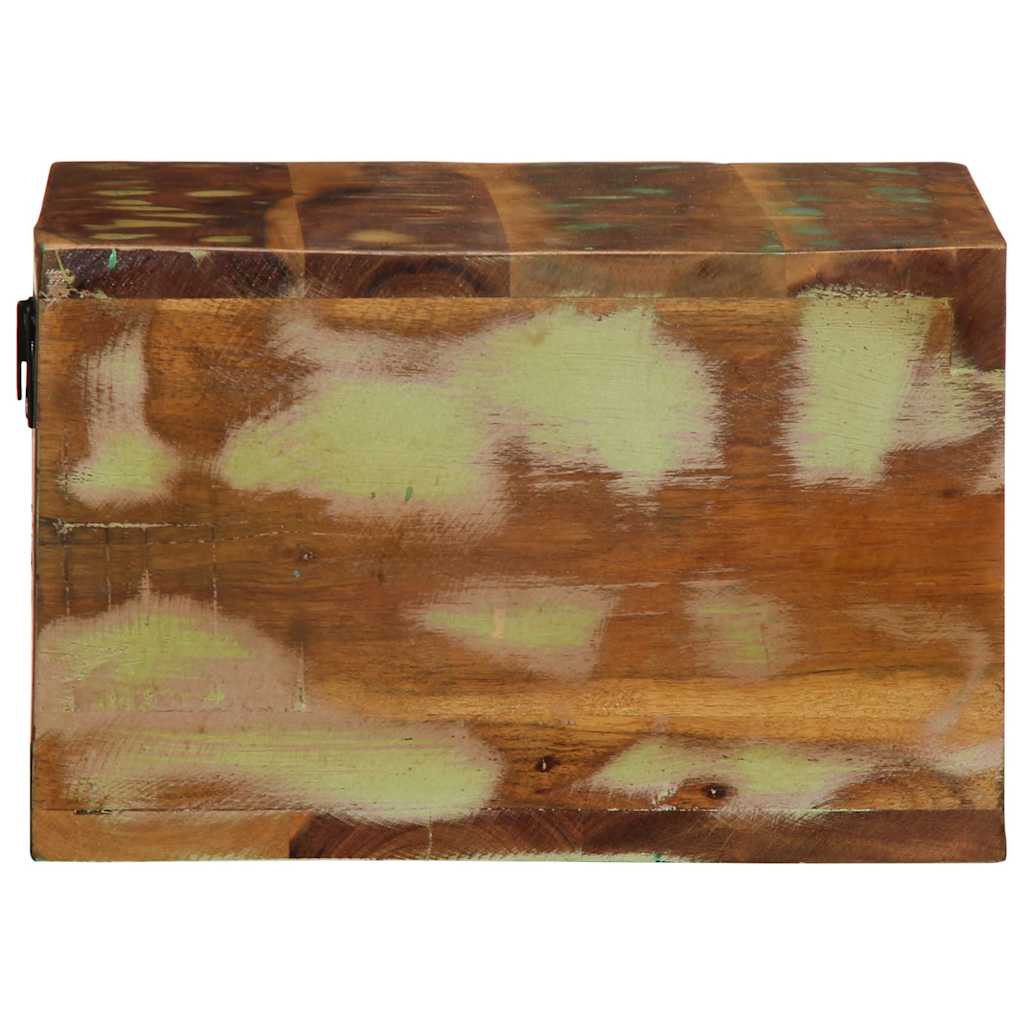 Dulap TV montat pe perete 40x30x19 cm, lemn masiv reciclat GartenMobel Dekor