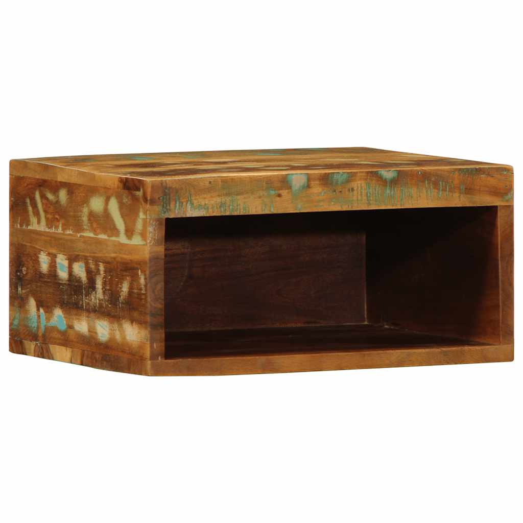 Dulap TV montat pe perete 40x30x19 cm, lemn masiv reciclat GartenMobel Dekor